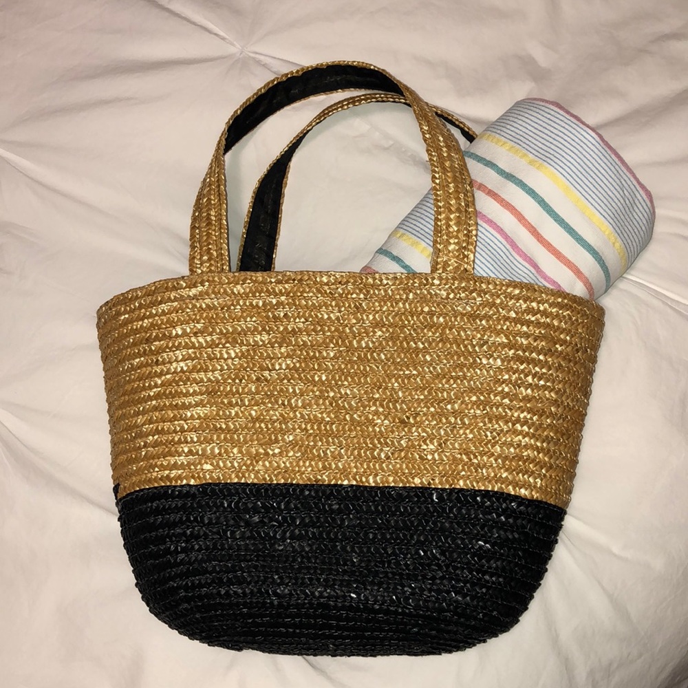 Neiman Marcus Straw Tote